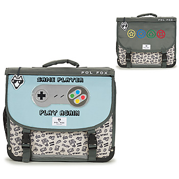 Bags Boy School bags Pol Fox CARTABLE GAMER 38 CM Multicolour