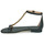Shoes Women Sandals Lauren Ralph Lauren ELISE-SANDALS-FLAT SANDAL Black