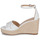 Shoes Women Sandals Lauren Ralph Lauren HAANA-ESPADRILLES-WEDGE White