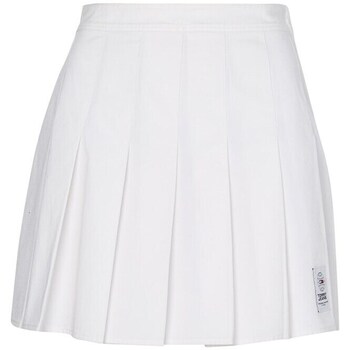 Clothing Women Skirts Tommy Hilfiger Tjwm Tennis Skirt White