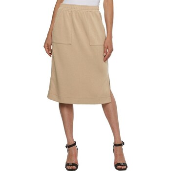 Clothing Women Skirts Tommy Hilfiger Interlock Straight Cream