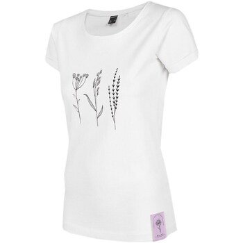 Clothing Women Short-sleeved t-shirts Outhorn TSD613 White