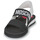Shoes Women Sandals Love Moschino ELASTIC BICOLOR Black / White