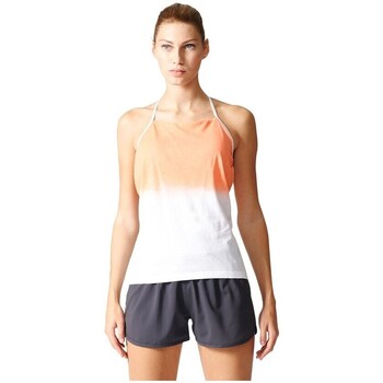 Clothing Women Short-sleeved t-shirts adidas Originals Terrex Felsblock Top Orange, White