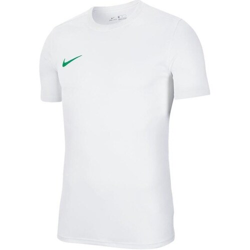 Clothing Boy Short-sleeved t-shirts Nike JR Park Vii White