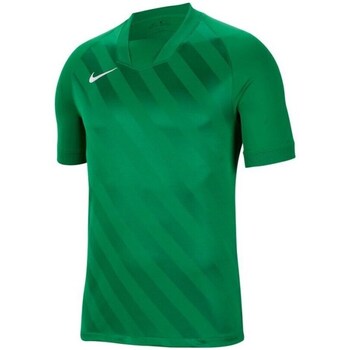 Clothing Boy Short-sleeved t-shirts Nike Dri Fit Challange 3 Y JR Green