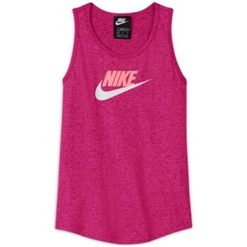 Clothing Boy Short-sleeved t-shirts Nike Jersey Tank JR Pink