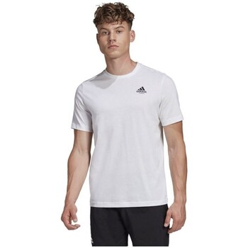 Clothing Men Short-sleeved t-shirts adidas Originals US Open 2 White