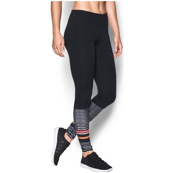 Clothing Women Trousers Under Armour Mirror Striped Black