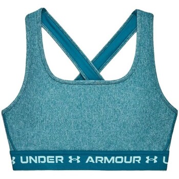 Clothing Women Short-sleeved t-shirts Under Armour UA Crossback Low Turquoise
