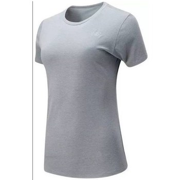 Clothing Women Short-sleeved t-shirts New Balance WT01157AG Grey