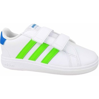 Shoes Children Low top trainers adidas Originals Grand Court 20 CF White