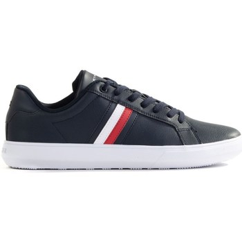 Shoes Men Low top trainers Tommy Hilfiger Corporate Cup Leather Black