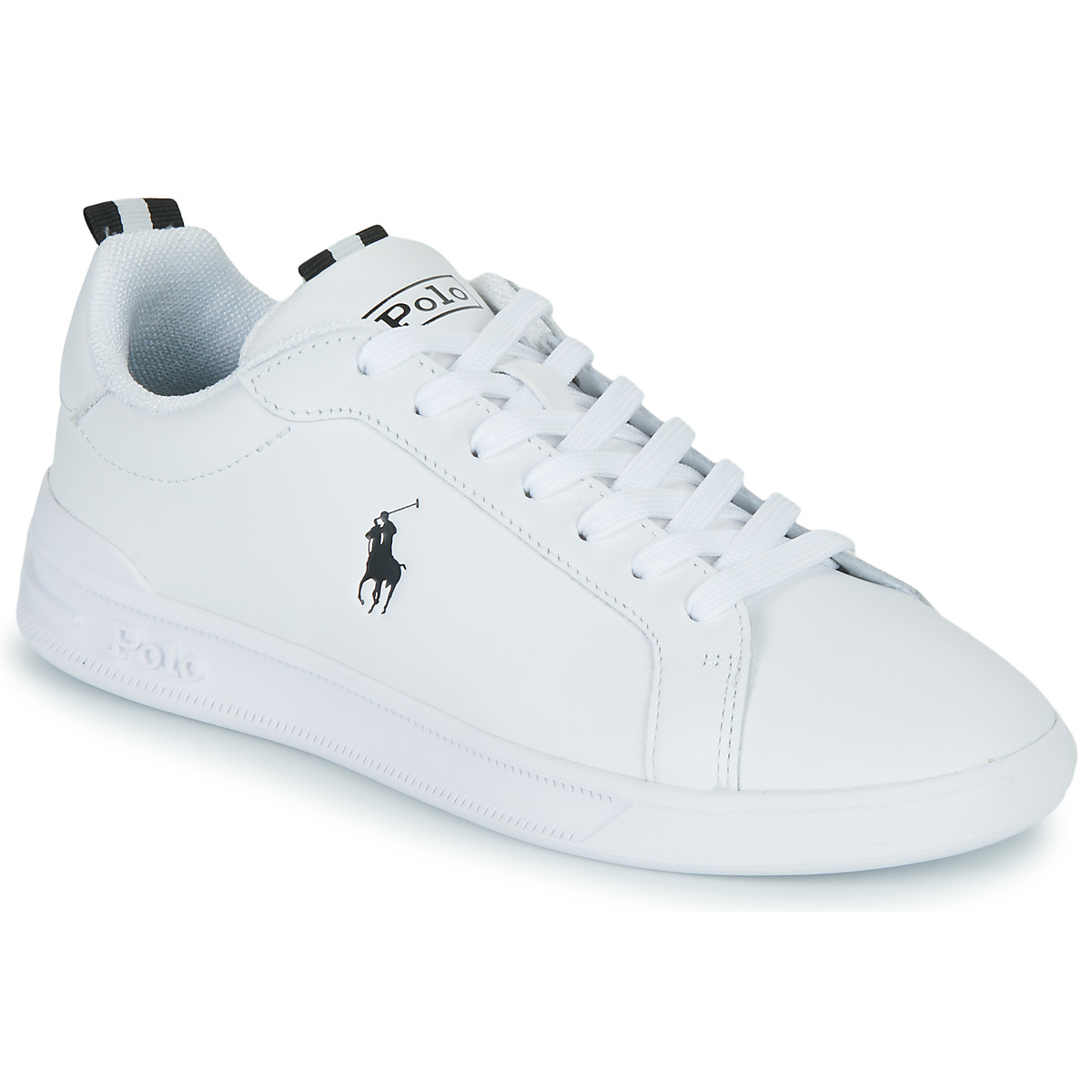 Polo Ralph Lauren Hrt Ct Ii-sneakers-low Top Lace White