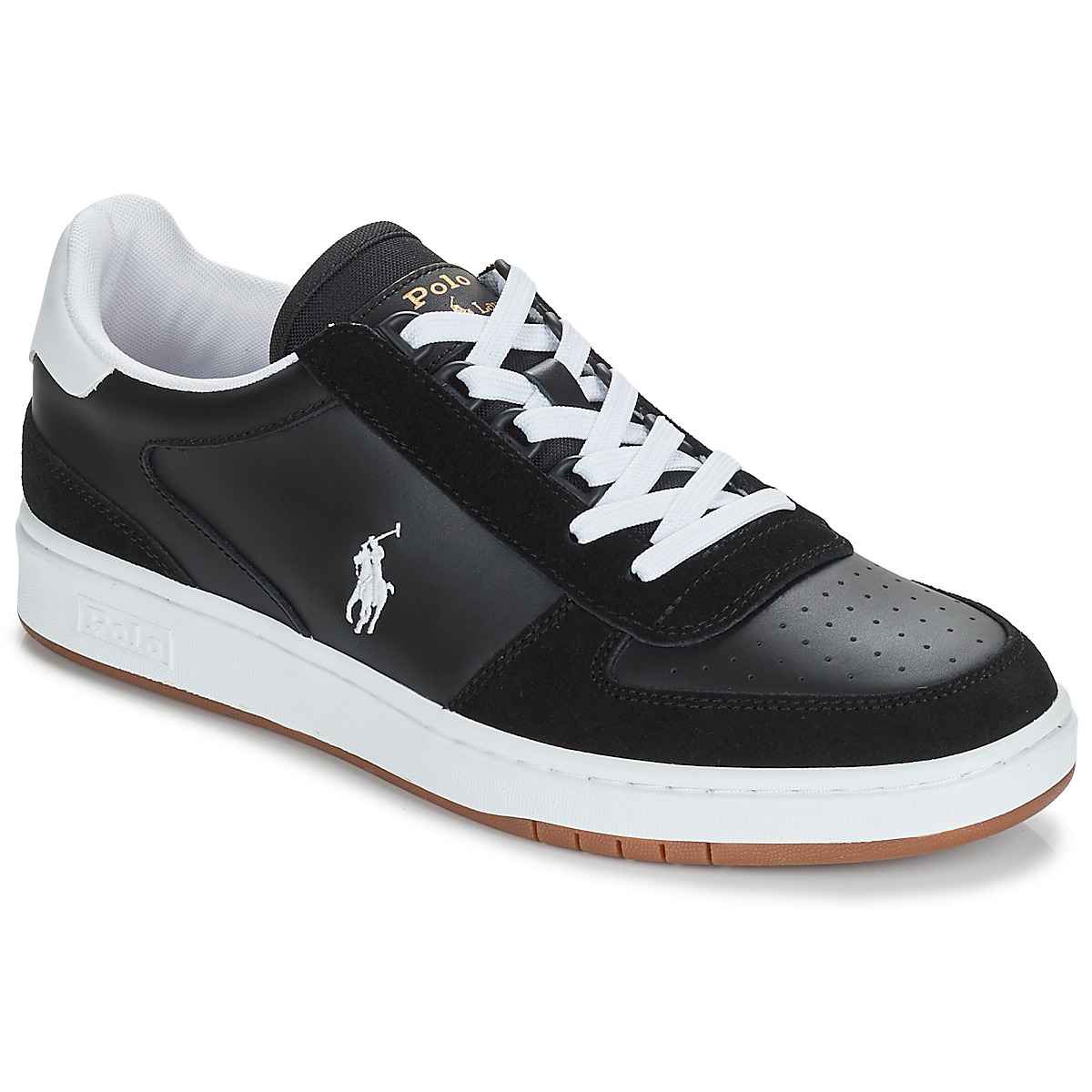 Polo Ralph Lauren Polo Crt Pp-sneakers-athletic Shoe Black