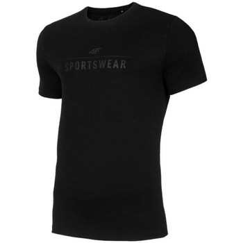 Clothing Men Short-sleeved t-shirts 4F TSM354 Black