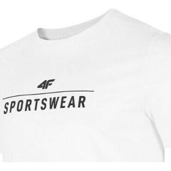 Clothing Men Short-sleeved t-shirts 4F TSM354 White