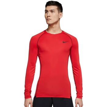 Clothing Men Short-sleeved t-shirts Nike Pro Compression Red
