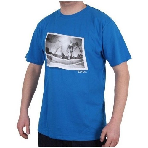 Clothing Men Short-sleeved t-shirts DC Shoes Krushed Blue