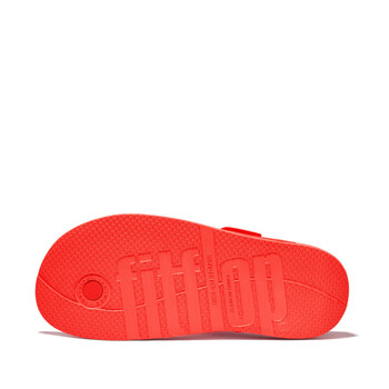 FitFlop iQUSHION ADJUSTABLE BUCKLE FLIP-FLOPS Neon / Orange
