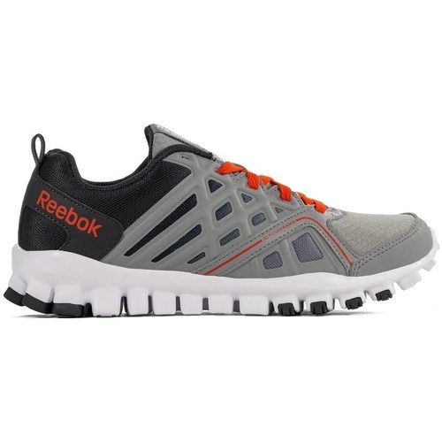 Shoes Children Low top trainers Reebok Sport Realflex Train 30 Black, Grey