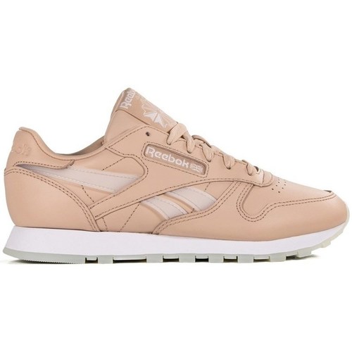 Shoes Women Low top trainers Reebok Sport Classic Lthr Pink