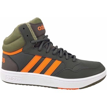 Adidas  Hoops Mid 30 K  boys's Children's Shoes (High-top Trainers) in multicolour