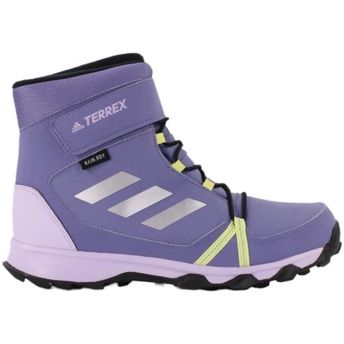 Shoes Children Hi top trainers adidas Originals Terrex Snow CF Rrd Purple