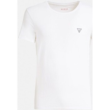 Clothing Men Short-sleeved t-shirts Guess U97M00JR003A009 White