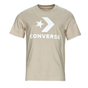 Clothing Short-sleeved t-shirts Converse GO-TO STAR CHEVRON LOGO Beige