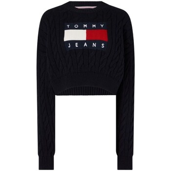 Clothing Women Jumpers Tommy Hilfiger DW0DW14261BDS Black