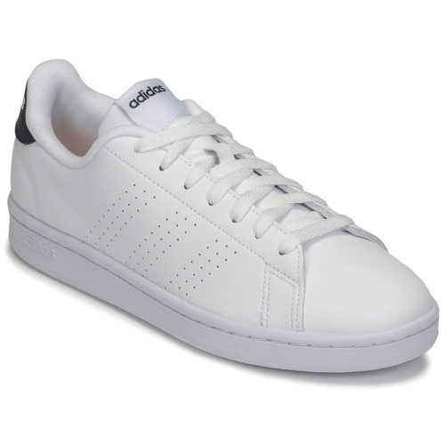 Shoes Low top trainers Adidas Sportswear ADVANTAGE White / Blue