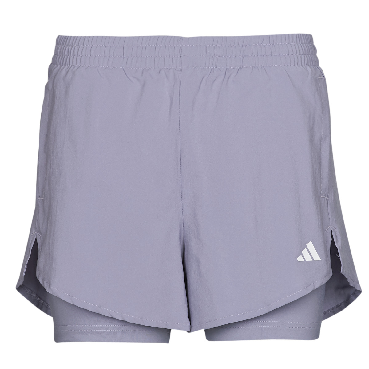 Clothing Women Shorts / Bermudas adidas Performance MIN 2IN1 SHO Purple