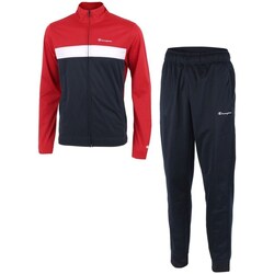 Clothing Men Tracksuits Champion 218099RS053 Red, Navy blue