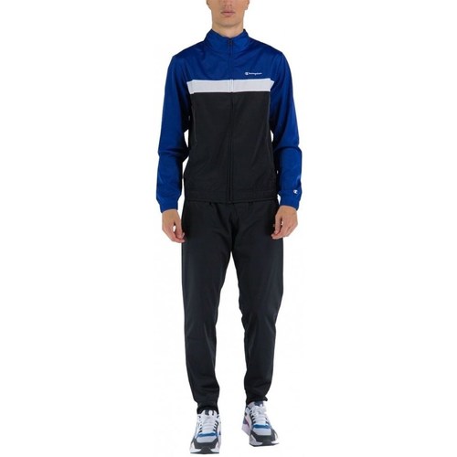 Clothing Men Tracksuits Champion 218099BS025 Blue, Navy blue