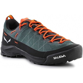 Shoes Men Low top trainers Salewa Wildfire Canvas Grey