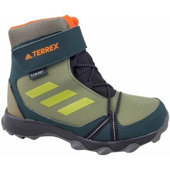 Adidas  Terrex Snow CF Rrd  boys's Children's Shoes (High-top Trainers) in Green