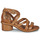 Shoes Women Sandals Airstep / A.S.98 LIBRA STRAPE Camel