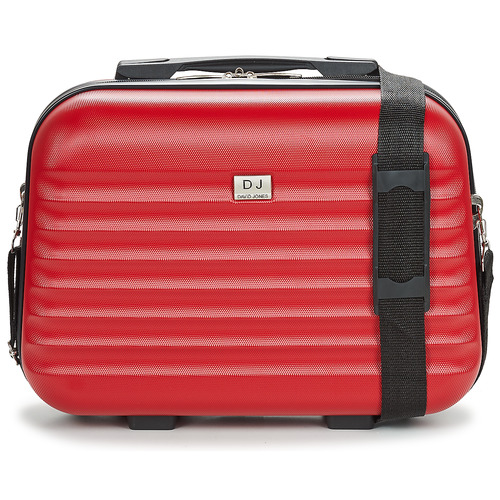 Bags Hard Suitcases David Jones BA-1050-4-vanity Red