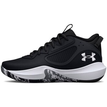 Shoes Children Mid boots Under Armour Lockdown 6 Black