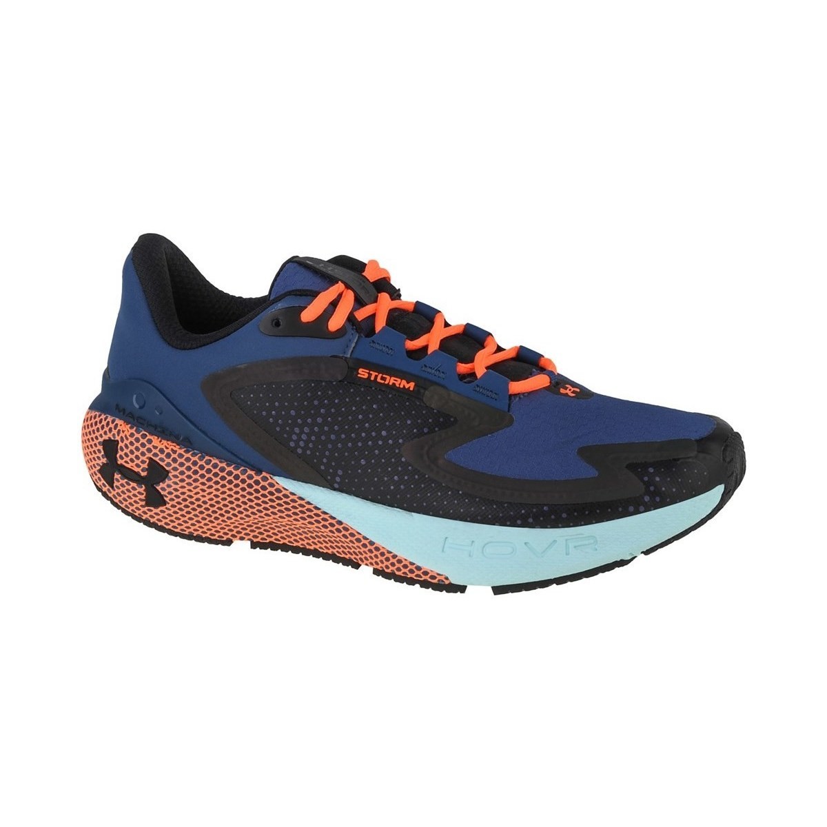 Shoes Men Running shoes Under Armour Hovr Machina 3 Storm Navy blue, Black