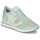 Shoes Women Low top trainers Philippe Model TRPX LOW WOMAN Green / Pastel