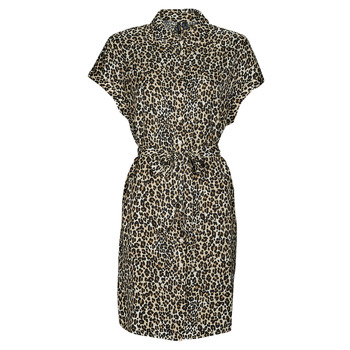 Clothing Women Short Dresses Vero Moda VMONY SS SHORT DRESS WVN LCS Leopard