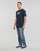 Clothing Men Short-sleeved t-shirts Vans SNAKED CENTER LOGO SS TEE Marine