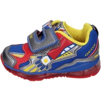 Shoes Boy Trainers Geox BE979 B TODO Blue
