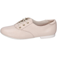 Shoes Girl Derby Shoes & Brogues Geox BE988 J PLIE Beige
