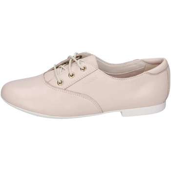 Shoes Girl Derby Shoes & Brogues Geox BE988 J PLIE Beige