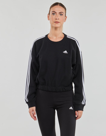 Clothing Women Sweaters Adidas Sportswear 3S CR SWT Black