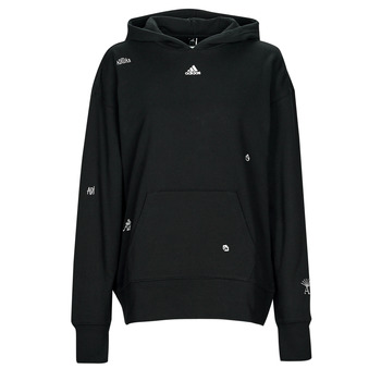 Clothing Women Sweaters Adidas Sportswear BLUV Q1 HD SWT Black