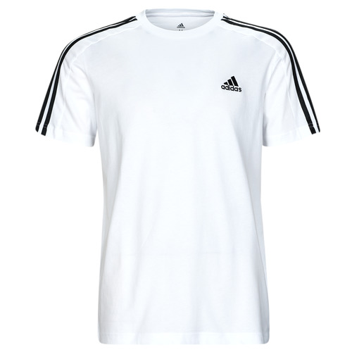 Clothing Men Short-sleeved t-shirts Adidas Sportswear 3S SJ T White